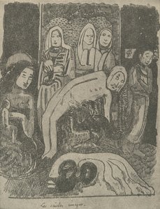 The Holy Images by Paul Gauguin