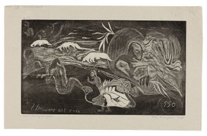 The Universe Is Being Created, from the Noa Noa Suite by Paul Gauguin