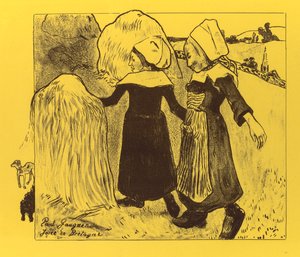 Volpini Suite: Joys of Brittany by Paul Gauguin