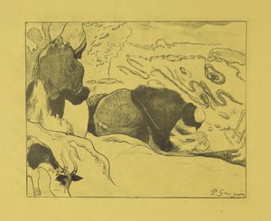 Washerwomen by Paul Gauguin