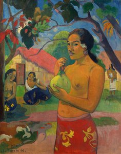 Where Are You Going?, or Woman Holding a Fruit by Paul Gauguin