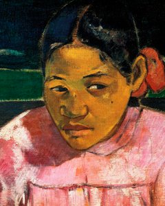 Women of Tahiti or On the Beach (detail)