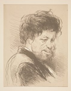 Bust of a Man by Paul Gavarni