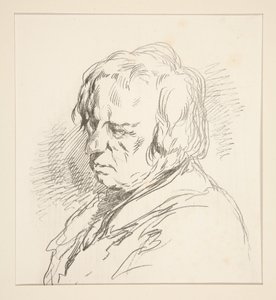 Bust of a Middle-Aged Man by Paul Gavarni