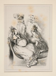 At the Ball by Paul Gavarni