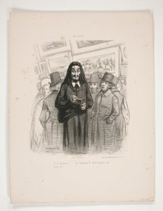 To Calumny by Paul Gavarni