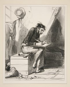To His Excellency the Minister of Finance... by Paul Gavarni