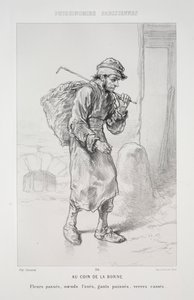 At the Corner of the Kiln by Paul Gavarni
