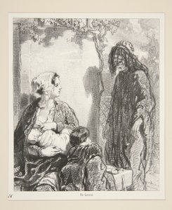 In the Name of These Loves, Which Will Console Your Old Age, Madam, Have Pity on Me! by Paul Gavarni