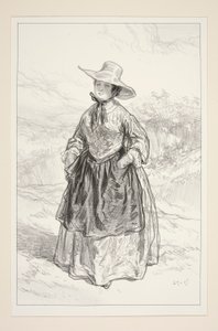 Bourgeois. Village Attire.
