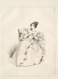 Ball Gown by Paul Gavarni