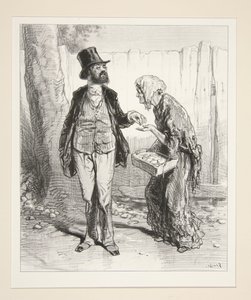 Charitable Sir, May God Protect Your Sons from My Daughters! by Paul Gavarni