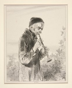Clarinet by Paul Gavarni