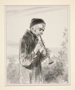 Clarinet by Paul Gavarni
