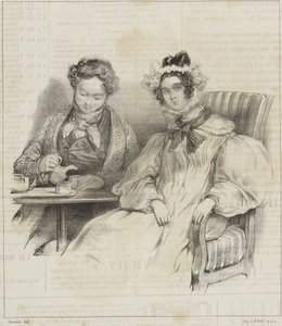 “Promenade Costumes” from the Series: “Revue Fashionable”
