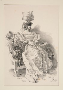 Duchess by Paul Gavarni