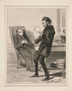 Drama in Five Acts, At Home, With Prologue and Epilogue by Paul Gavarni