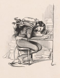 Emile Forgues, Old-Nick by Paul Gavarni