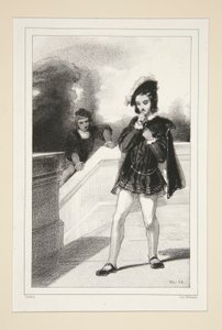 Henri de France et Castelnau. 1532. by Paul Gavarni
