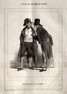 History of Costume in France: Bourgeois of Paris