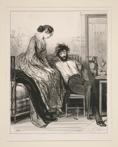 Here You Cannot Play a Trick on Your Ninie by Paul Gavarni