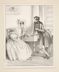 Journal of Women: An Audience by Paul Gavarni