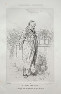 The Garden Enthusiast by Paul Gavarni