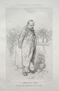 The Garden Enthusiast by Paul Gavarni