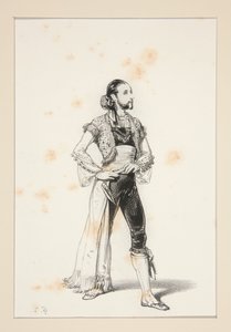 The Majo by Paul Gavarni