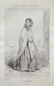 La Boulangère by Paul Gavarni