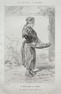The Lemon Seller by Paul Gavarni