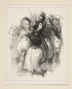 The Masked Ball by Paul Gavarni