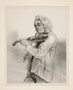 The Minstrel by Paul Gavarni
