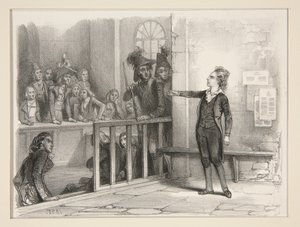 The Little Orator by Paul Gavarni