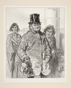 The Return from the Market by Paul Gavarni