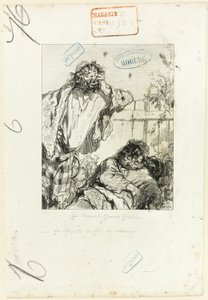 Les Propos de Thomas Vireloque: His Majesty the King of Beasts by Paul Gavarni