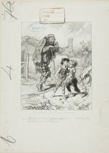 The Words of Thomas Vireloque: Misery and Heart - Quarrel for Tops by Paul Gavarni