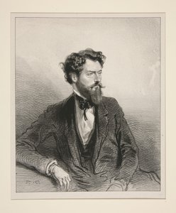 Louis Enault by Paul Gavarni