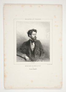 Louis Enault by Paul Gavarni