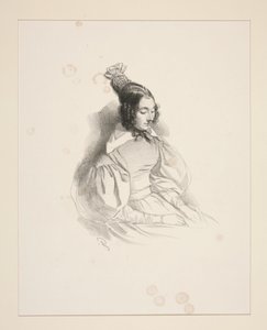 Mme. Feydeau by Paul Gavarni
