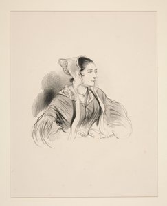 Mme. Pellier by Paul Gavarni