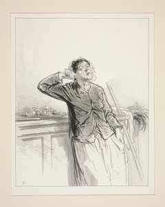 Me, the Men!... It Never Held Me Very Strongly. by Paul Gavarni