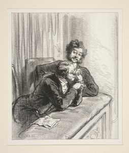 My dear, your wife is charming by Paul Gavarni