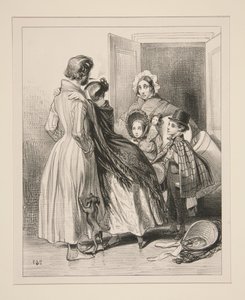Mr. Frederic sees the adored woman sent back by a husband arriving one morning...