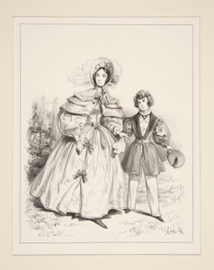 Morning Negligee. 1835.