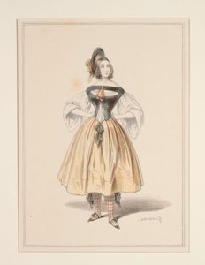 New Disguise of Gavarni. Executed by Babin by Paul Gavarni
