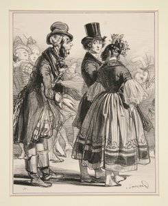 No. 6 - The Carnival - Lend a Little to the Thief by Paul Gavarni