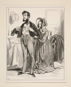 Where are we going? To the French? - We are playing Moliere!... by Paul Gavarni