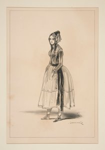 Polonaise. Bonnet, Jacket and Velvet Boots, Trimmings of...