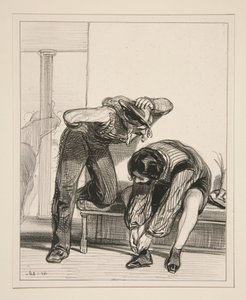 Lend Me Twenty Francs, Guillemain... by Paul Gavarni